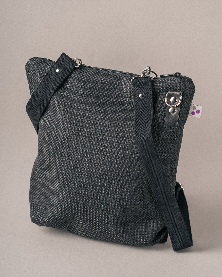 BOLSO-MOCHILA MIBA NEGRO