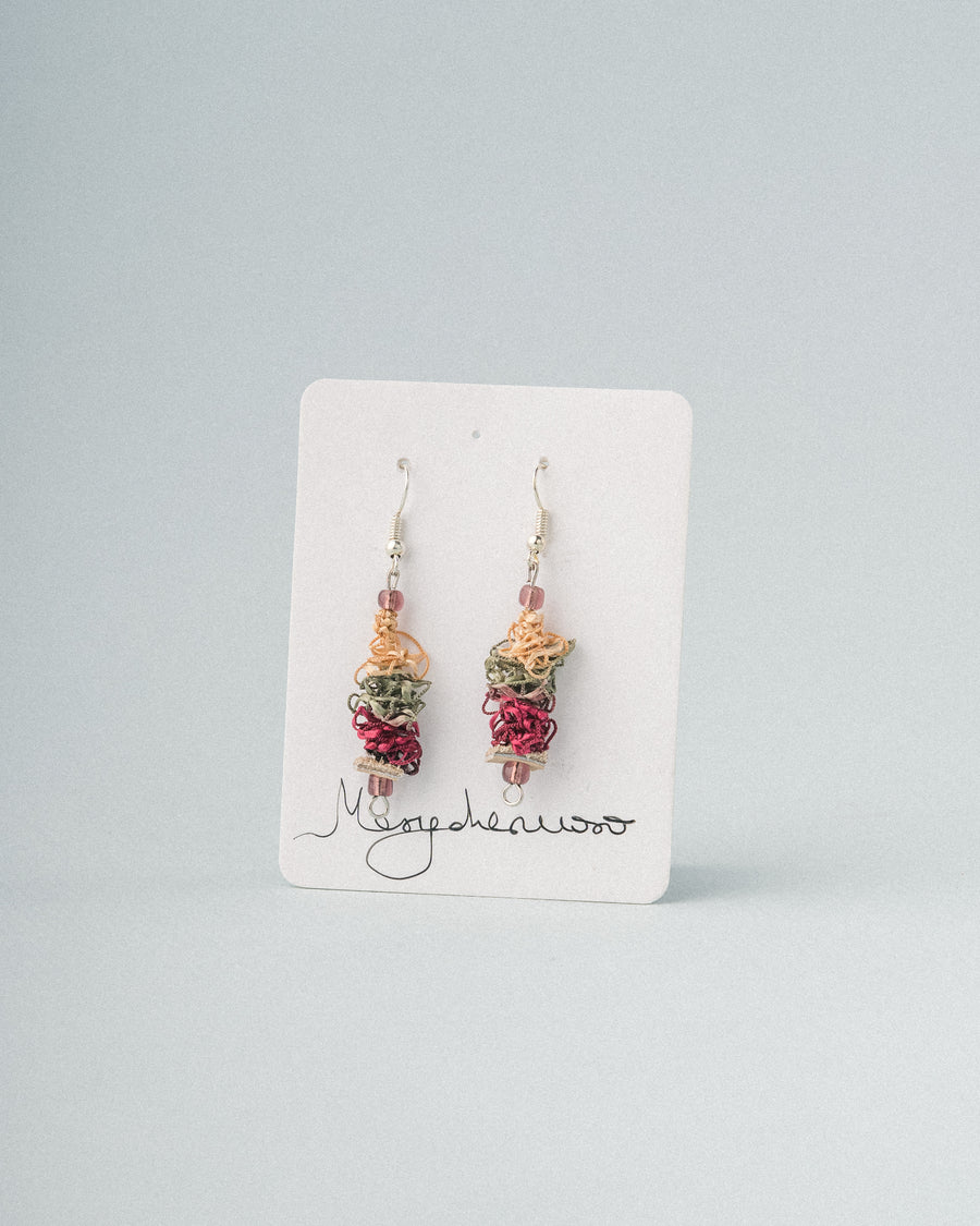 Pendientes multicolor